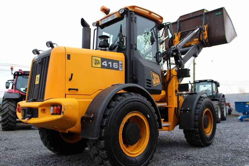 JCB 416HT Super High Lift Specs, Bucket, Dimensions, Engine, Operational, Transmission