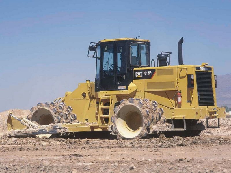 Caterpillar 815F Series II: Specs, Dimensions, Engine, Operational ...