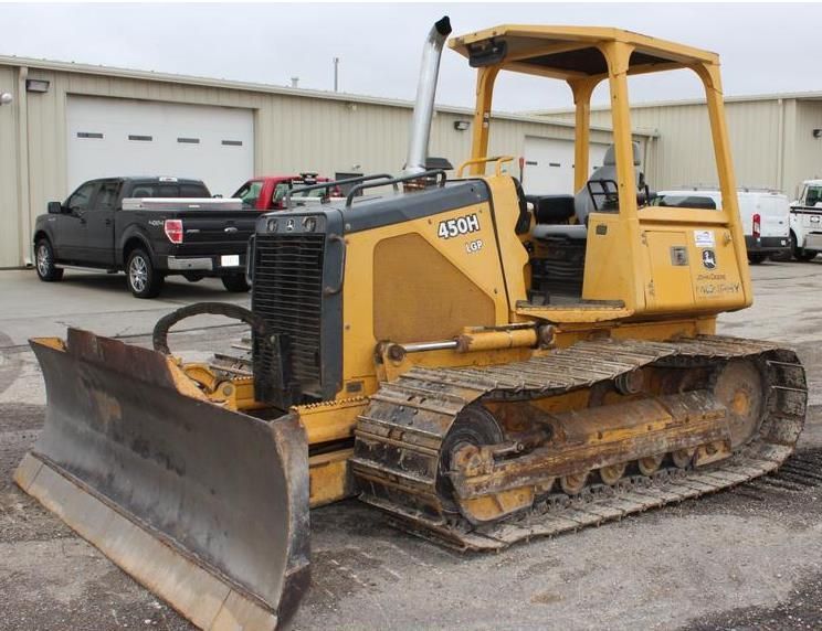 John Deere 450H LPG