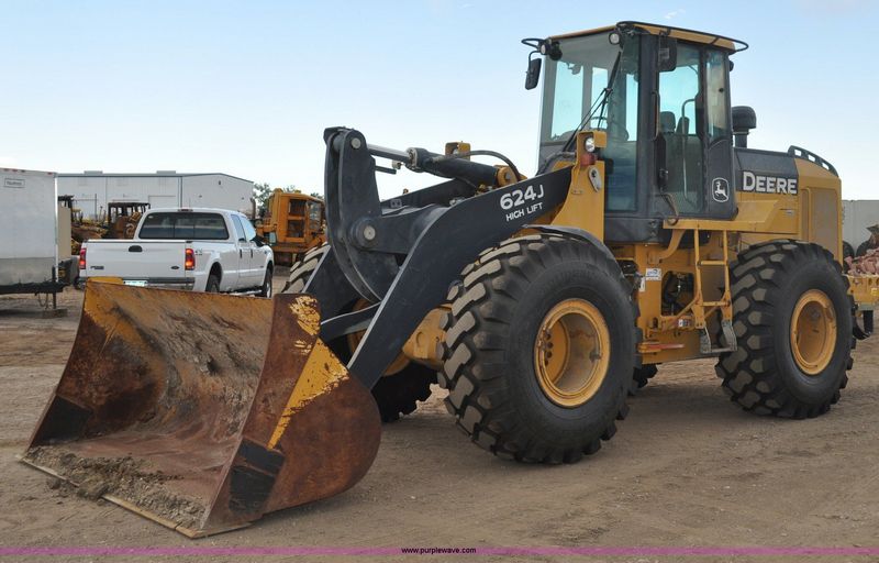 John Deere 624J Waste Handler High-Lift